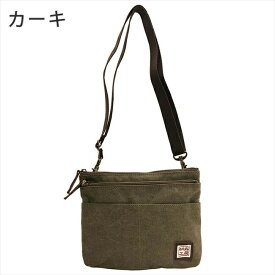 帆布工房 日本製 2WAYサコッシュ 10号帆布 ショルダーバッグ ミニショルダー 肩掛け ポーチ メンズ レディース 帆布 ナチュラル 丈夫 長持ち メーカー直送 無地 シンプル スタンダード 大人 仕事 学校 通勤 通学 作業 ハンズフリー 動きやすい 道具入れ 小物入れ 送料無料