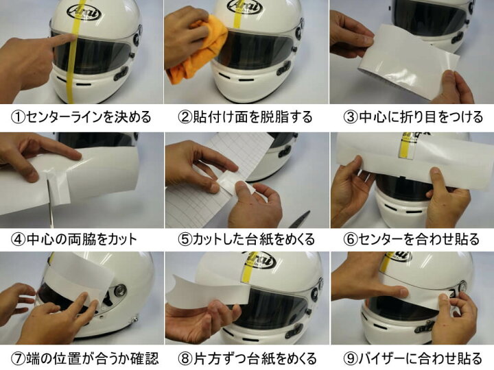 楽天市場 ヘルメット用バイザーステッカー メール便 送料無料 シールドステッカー Arai アライ Gpシリーズ対応 バイク用 自動車用 シールド 上部に貼るステッカー シール Gp 2 Gp 3 Gp 4 Gp 5 Gp 6 Gp 5s Gp 6s Sk 5 Sk 6 Diyグラフィック 貼りラボ