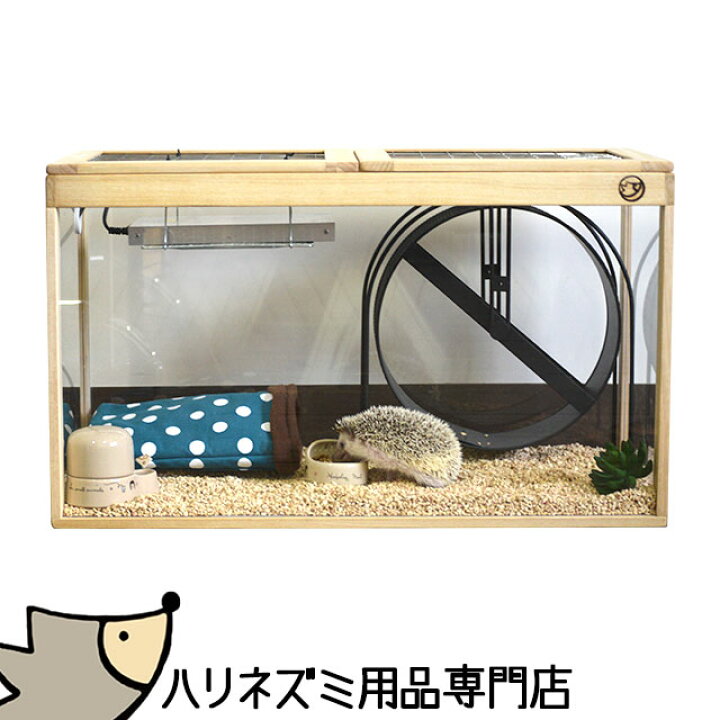 楽天市場 はりねずみんみん共和国 オリジナルケージ04 超軽量アクリルウッドケージ ハリネズミ専用ケージ Sns映え抜群 おしゃれ 大型商品 同梱不可 はりねずみんみん共和国