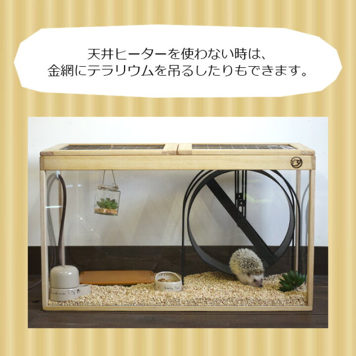 楽天市場】はりねずみんみん共和国 オリジナルケージ04 超軽量アクリル 
