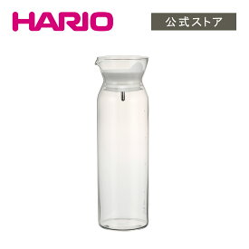 【公式ショップ】HARIO ウォーターピッチャー　HARIO ハリオ 冷水筒 冷蔵庫ポケット ポット ガラス スリム ジャグ