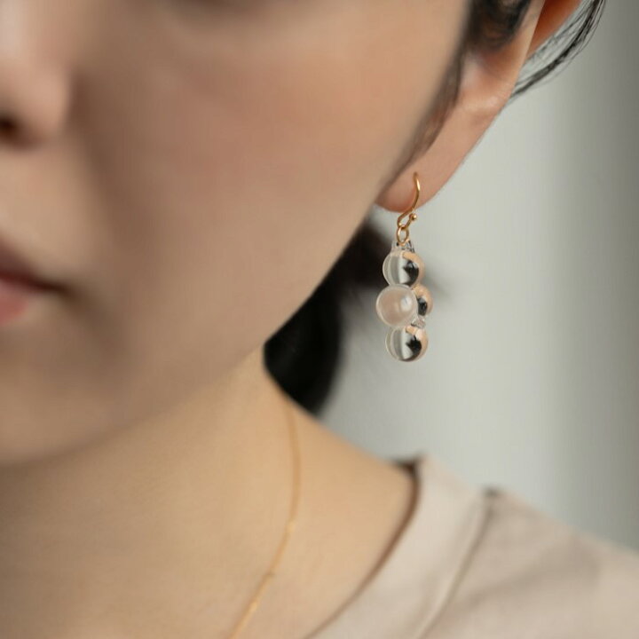 楽天市場】【公式ショップ】ハリオ ピアス ロゼ HARIO Lampwork 