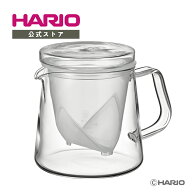 【公式ショップ】HARIO V急須 耐熱ガラス ティーポット 茶こし付き 450ml