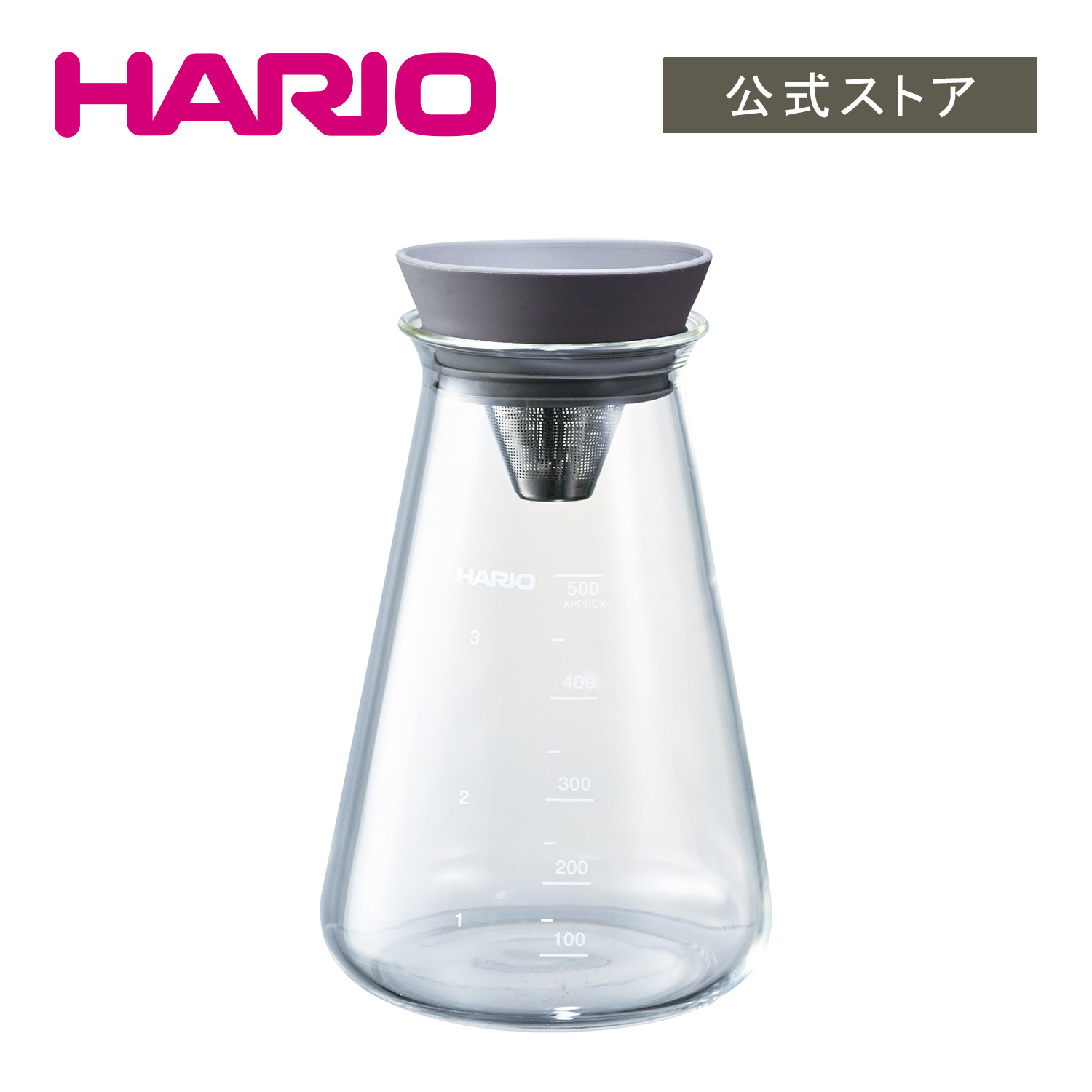 HARIO コニカルティーピッチャー　HARIO ハリオ 公式 ティーピッチャー ティーポット おしゃれ ガラス 耐熱ガラス