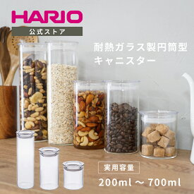 【公式ショップ】【365日出荷対応】HARIO スキニーキャニスター200ml 400ml 700ml HARIO ハリオ 保存容器 きれい そうめん ガラス 耐熱ガラス スリム 冷蔵庫ポケット 収納 SCN
