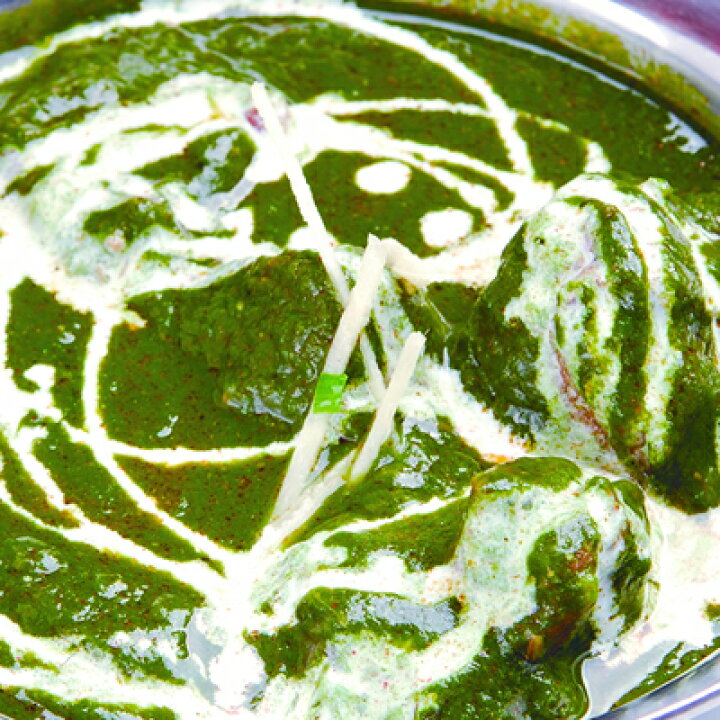 楽天市場 Chicken Sag1 サグチキンカレー 辛口 インドカレー専門店の冷凍カレー インドカレーのハリオン