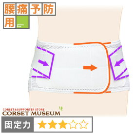 【腰痛予防用】デスクワークの腰痛　腰痛ベルト｜サクロライトDX/コルセットミュージアム