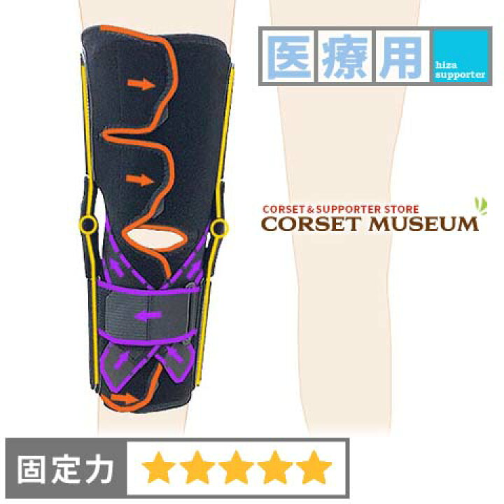 楽天市場 医療用 膝サポーター ニーケアー Acl コルセットミュージアム コルセットミュージアム