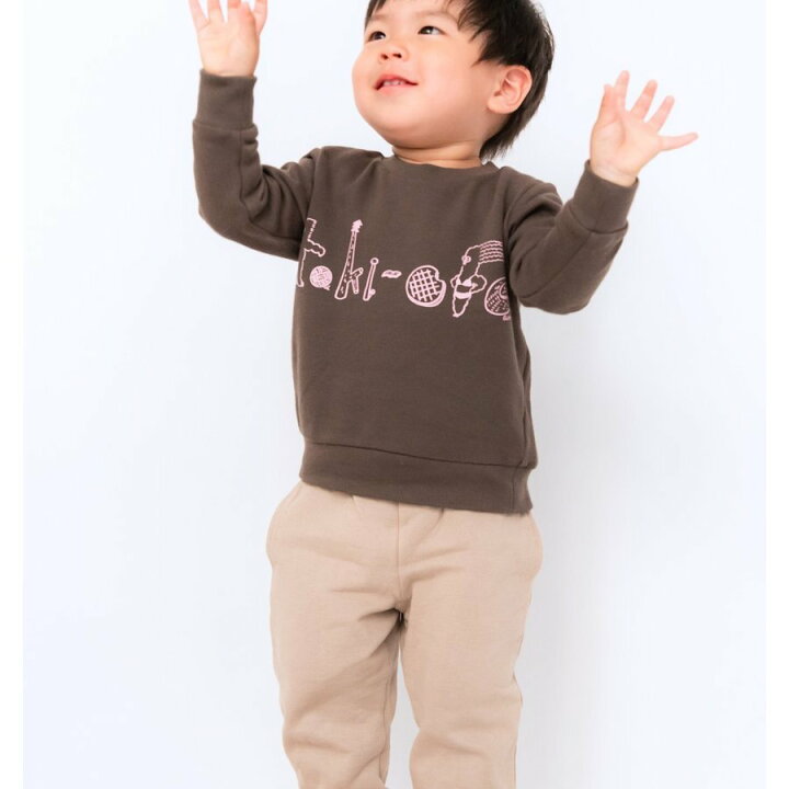 楽天市場 無地 トレーナー キッズ 子供 シンプル 裏毛 スウェット 子ども服 男の子 女の子 子供服 長袖 トップス 無地トレーナー こども服 冬 ベビー服 Tokiofa ロゴトレーナー ロゴスウェット おしゃれ 80 90 100 110 1 男児 女児 Baby 綿100 綿100 オシャレ