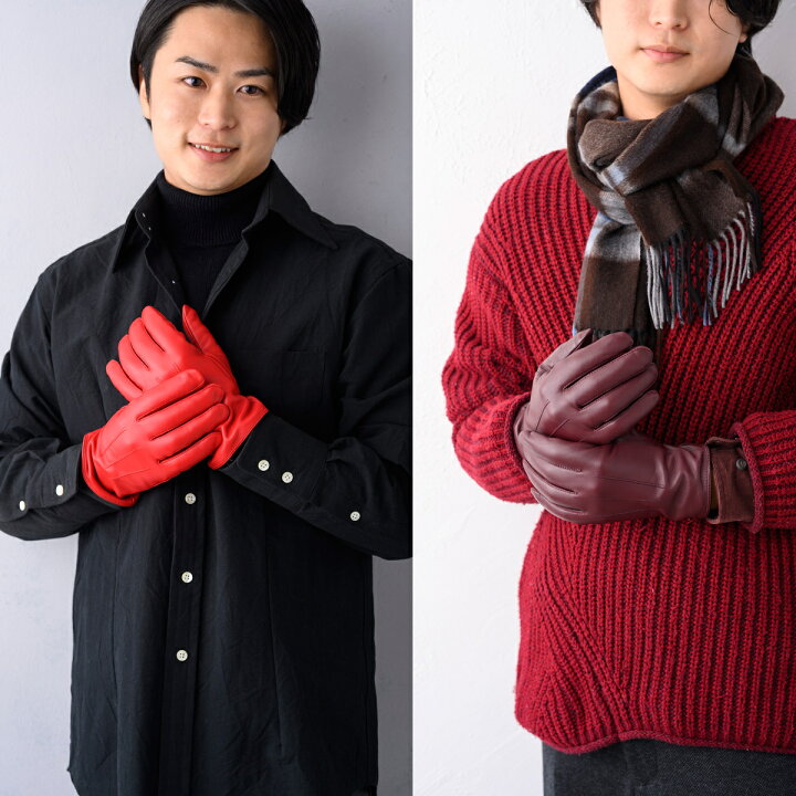 7954円 【SALE／80%OFF】 ミュージュ 新しい男性の冬の暖かい手袋アウトドアスポーツグローブ肥厚 シープスキングローブ