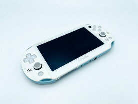 中古 PlayStation Vita Wi-Fiモデル ライトブルー/ホワイト (PCH-2000ZA14) SONY ソニー プレイステーション ヴィータ ビータ 携帯ゲーム機 ゲーム機 レトロ