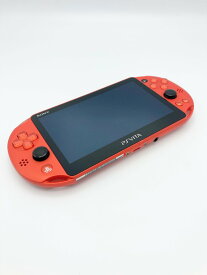 中古 PlayStation Vita Wi-Fiモデル メタリック・レッド (PCH-2000ZA26) SONY ソニー プレイステーション ヴィータ ビータ 携帯ゲーム機 ゲーム機 レトロ 懐かしい 一人時間