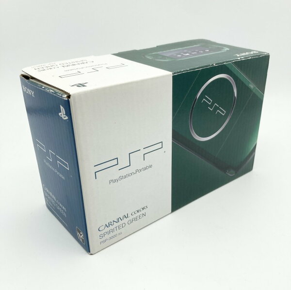 【中古 動作確認済】 PSP「プレイステーション・ポータブル」 スピリティッド・グリーン (PSP-3000SG) SONY ソニー プレイステーション 携帯ゲーム機 ゲーム機 レトロ 懐かしい 一人時間