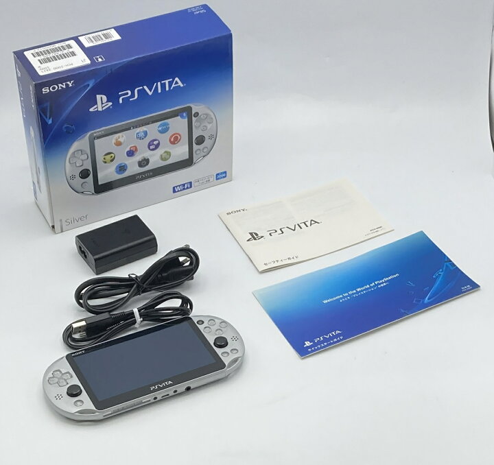 楽天市場】中古 PlayStation Vita Wi-Fiモデル シルバー (PCH-2000ZA25 