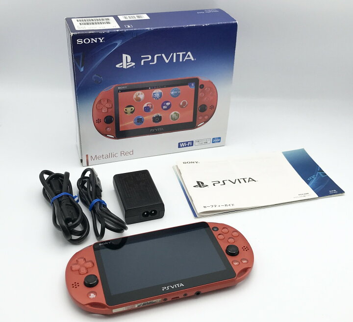楽天市場】中古 PlayStation Vita Wi-Fiモデル メタリック・レッド 