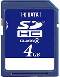 I/Of[^ SDHC[J[h 4GB Class4 BSD-4G4A