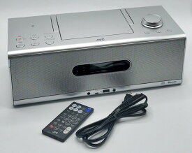 【中古 動作確認済】 JVCケンウッド(ビクター) CDポータブルシステム(シルバー) RD-W1-S