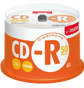 imation CD-R 700MB 52X p[zCgfBXN(CASIOEDISC^Cgv^[&DiscBizΉ) 50Xsh CDR80BWBX50SL