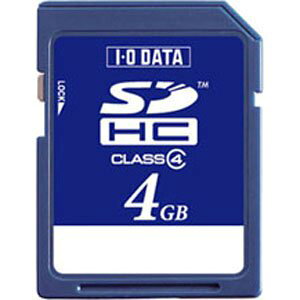 I/Of[^ SDHC[J[h 4GB Class4 BSD-4G4A