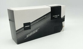 中古 Bose SoundLink Flex Bluetooth speaker ポータブル ワイヤレス スピーカー マイク付き ブラック 黒 音楽 音楽鑑賞 多人数 パーティー オフ会 ミュージック サウンド コンサートホール 重低音 音響 リビング スマホ PC 動画
