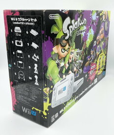 中古 Wii U スプラトゥーン セット (amiibo アオリ・ホタル付き)