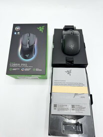 【中古 動作確認済】 Razer レイザー Cobra Pro ワイヤレス ゲーミングマウス 没入感を高めるアンダーグローライティング搭載 使いやすい PC パソコン ゲーム ゲーミング 持ち運び 便利 快適 必需品 娯楽 文字 入力 入力装置