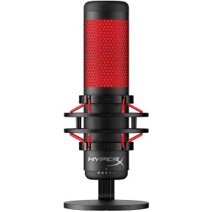 HyperX QuadCast �X�^���h�A�����}�C�N HX-MICQC-BK ���s�A���i ���� ���y �~�L�T�[ �~�L�V���O ���y�ҏW DTM �y�Ȑ��� �쎌 ���