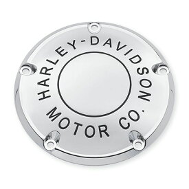 【25338-99B】ハーレー純正　HARLEY-DAVIDSON MOTOR CO.コレクション／クローム ダービーカバーHarley-Davidson Motor Co. Derby Cover／EVOダイナ／M8ソフテイル／TCソフテイル／ダイナ／