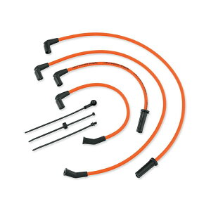 y31600110zn[[@XN[~C[OE10MMt@bgXp[NvOC[Screamin' Eagle 10MM Phat Spark Plug Wires - Orange^M8c[O&gCN