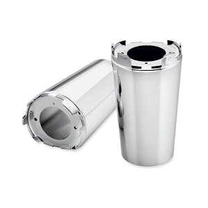 y45800133zn[[@Abp[tH[NXC_[Jo[^N[ Chrome Upper Fork Slider Covers^M8\teC