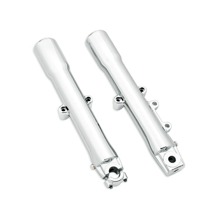 ハーレー純正 ロワーフォークスライダー／グロスブラックGloss Black Lower Fork Sliders／M8ソフテイル バイク用品