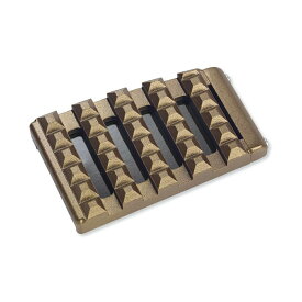 【50600347】ハーレー純正　ドミニオン・コレクション・ブレーキペダルパッド／ブロンズ　ラージDominion Large Brake Pedal Pad／EVOソフテイル／TCソフテイル／TCツーリング&トライク／ダイナ／