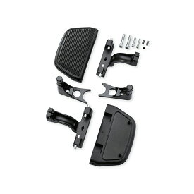 【50602-00A】ハーレー純正　パッセンジャーフットボード＆マウントキット 　ブラックSoftail Passenger Footboard and Mount Kit／TCソフテイル