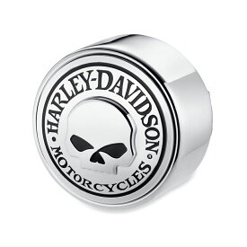 【61300622】ハーレー純正　ウィリーG.・スカル・コレクション・ホーンカバー／クロームWillie G Skull Horn Cover／V-ROD