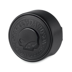 �y61301045�z�n�[���[�����@�E�B���[G.�E�X�J���E�R���N�V�����E�z�[���J�o�[�^�u���b�NWillie G Skull Horn Cover�^V-ROD