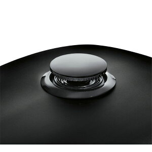 tbV}EgEtGLbv Flush-Mount Fuel Cap- Gloss Black