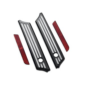 y90200915zn[[@rbgEThobOqWJo[Lbg^GbWJbgBillet Saddlebag Hinge Cover Kit - Edge Cut^M8c[O&gCN^TCc[O&gCN