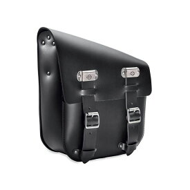 【 90201567 】ハーレー純正　シングルサイド・スイングアームバッグ／ブラックレザーSingle-Sided Swingarm Bag／M8ソフテイル／TCソフテイル