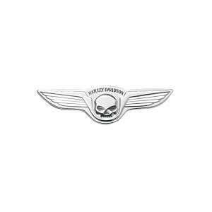 y91723-02zn[[@fRCeBu_I ECOEXJ^N[Skull with Wings Chrome Medallion^EVO_Ci^Xg[g^X|[cX^[^_Ci^