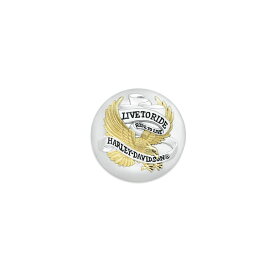 【99020-90T】ハーレー純正　フュエルキャップメダリオン LIVE TO RIDEロゴLive To Ride Fuel Cap Medallion／EVOソフテイル／EVOツーリング／M8ソフテイル／TCソフテイル／TCツーリング&トライク