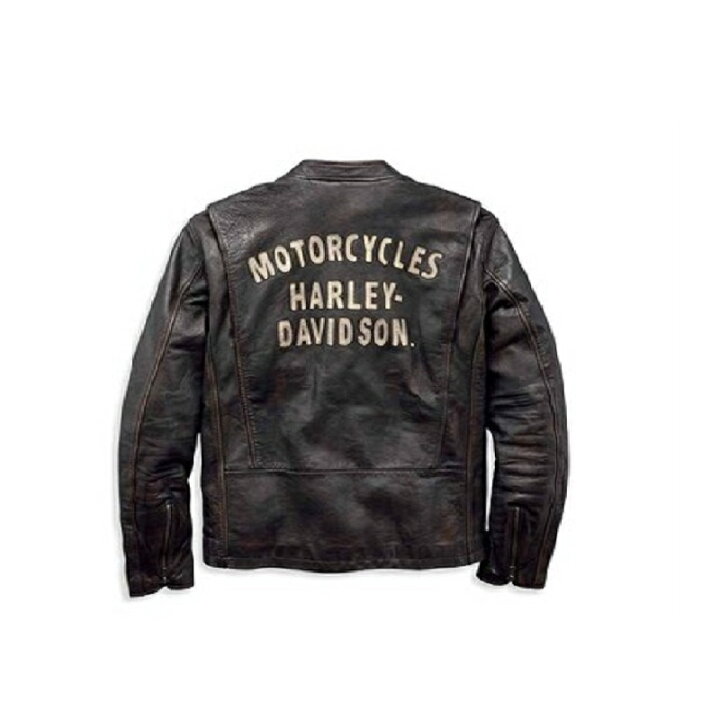 HARLEY-DAVIDSON ストライプジャケットHARLEY-DAVIDSON ライディング 