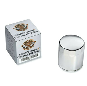 【63798-99A】ハーレー純正 スーパープレミアム5オイルフィルター クローム/ハーレー オイルフィルター/ハーレーダビッドソン オイルフィルター
