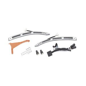 �y68000190A�z�n�[���[���� �G���N�g���O���[�E�C���~�l�[�V�����t�F�A�����O�E�A�N�Z���g�g����-�N���[��Electra Glo Illuminated Fairing Accent Trim - Chrome