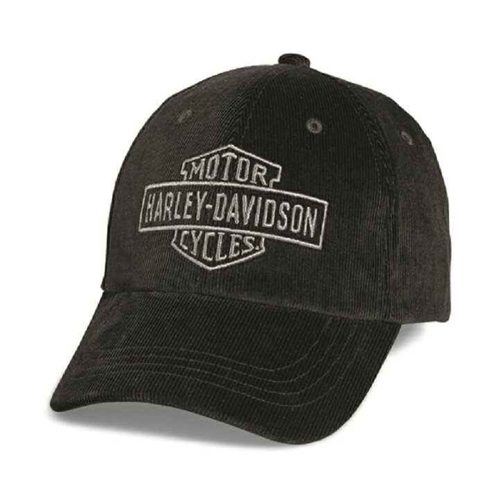 Harley-Davidson コーデュロイキャップ ブラック （カリマー(karrimor 