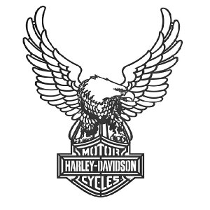 �y�n�[���[�����zHDX-99222_�n�[���[�_�r�b�h�\�� Eagle Bar & Shield ���^���E�H�[���A�[�g