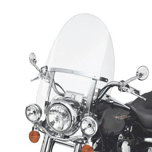 y57995-96Azn[[ f^b`uEEChV[hRoad King H-D Detachables Windshield - 22 in. Clear