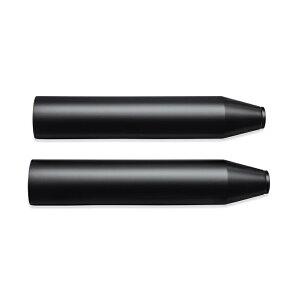 【65400461】ハーレー純正 サテンブラックマフラーシールド/ロングSatin Black Muffler Shields - Long