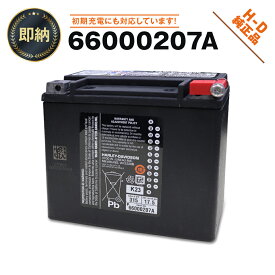 即納【66000207A】ハーレー純正　バイクバッテリー H-D AGM Original Equipment Battery（旧品番：65989-97D）