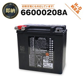 即納【66000208A】ハーレー純正　バイクバッテリー H-D AGM Original Equipment Battery　(旧品番：65958-04B)