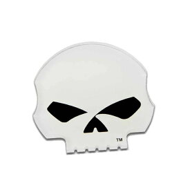 【ハーレー純正】カットアウト ウィリーG スカルロゴ ハードアクリルマグネット 8004958